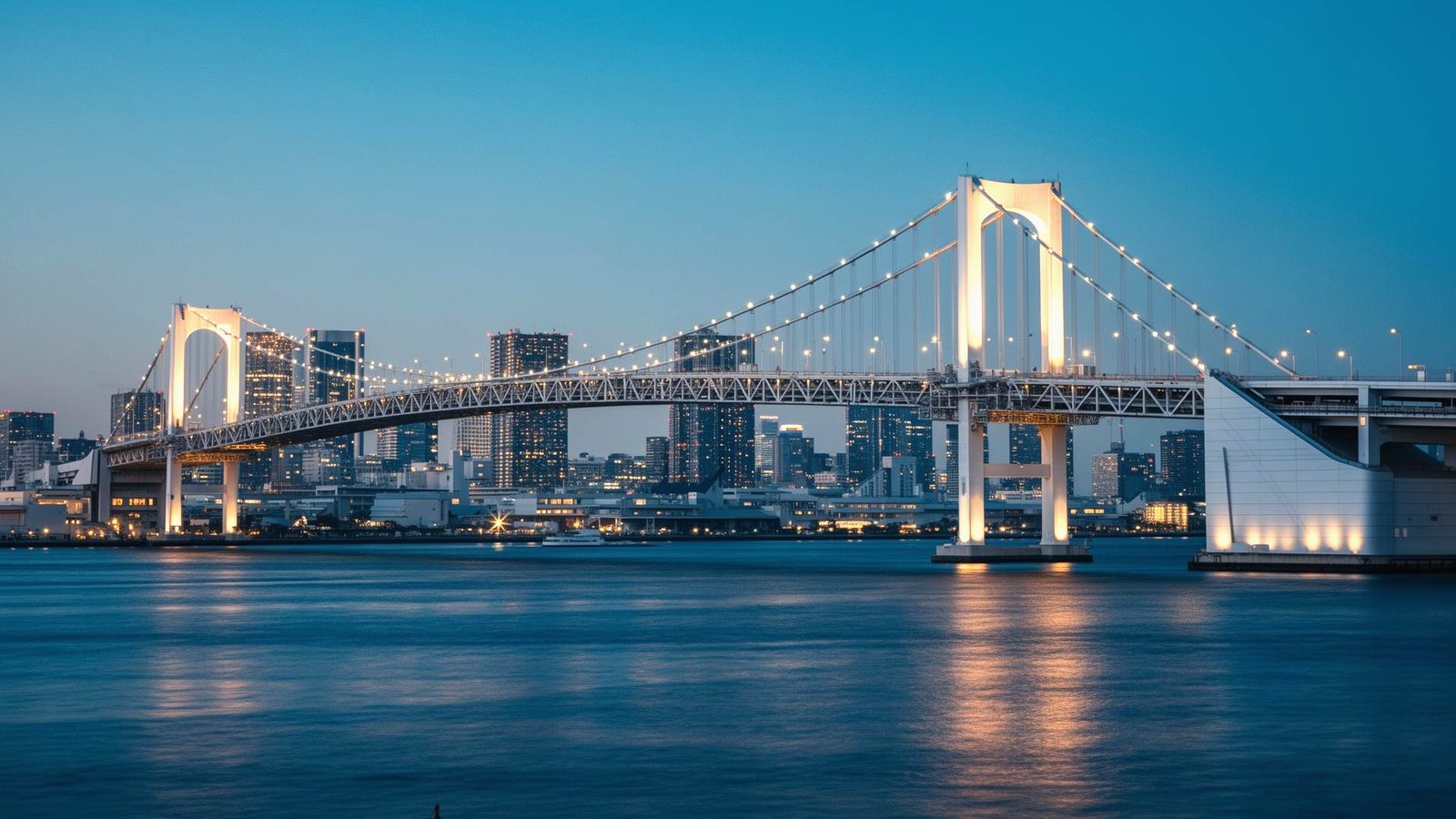 Rainbow Bridge from Odaiba