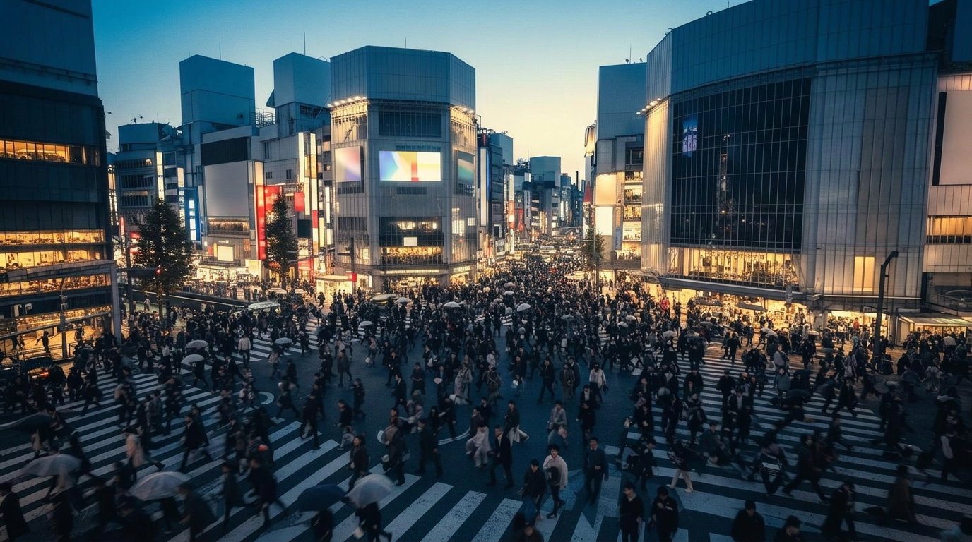 Shibuya Crossing, Tokyo